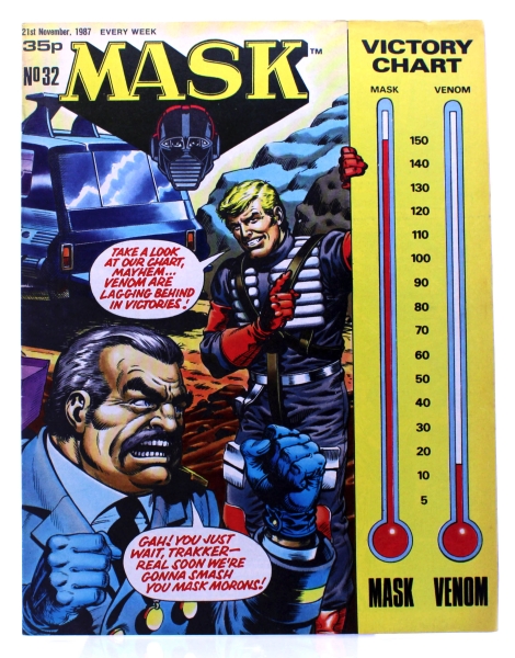 MASK (M.A.S.K.) UK-Comic Magazine No. 32 (1987): Ice Station Conclusion!